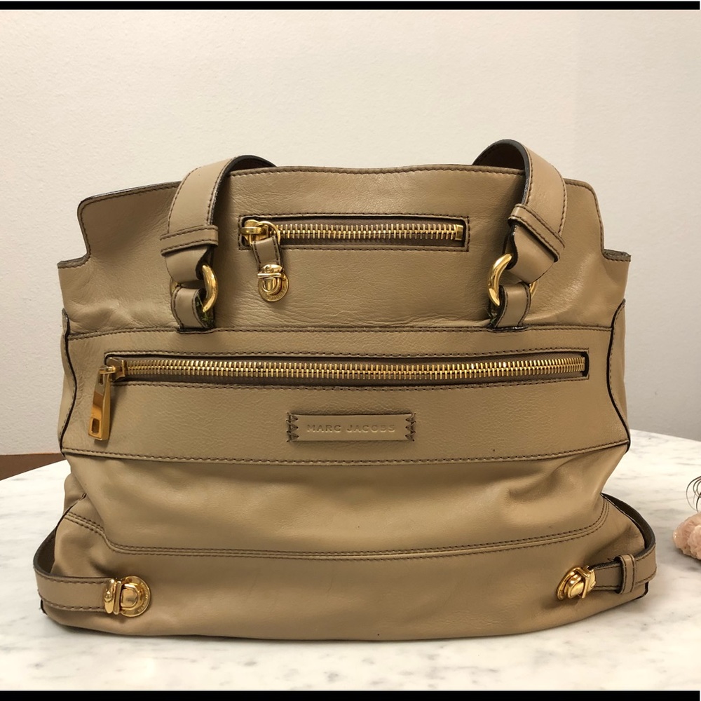 Marc Jacobs Tote Bag in Taupe (genuine leather)